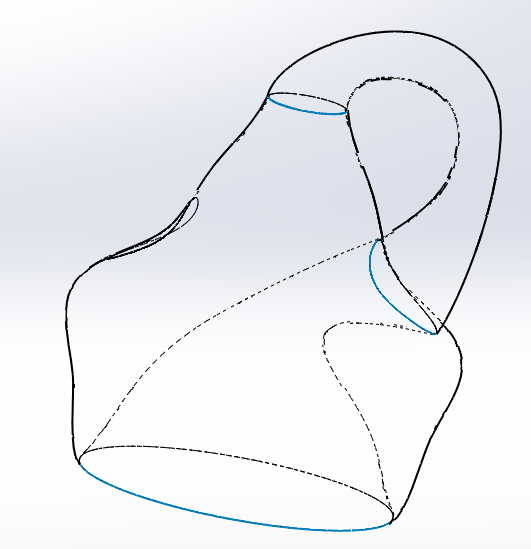 work in progress - klein bottle