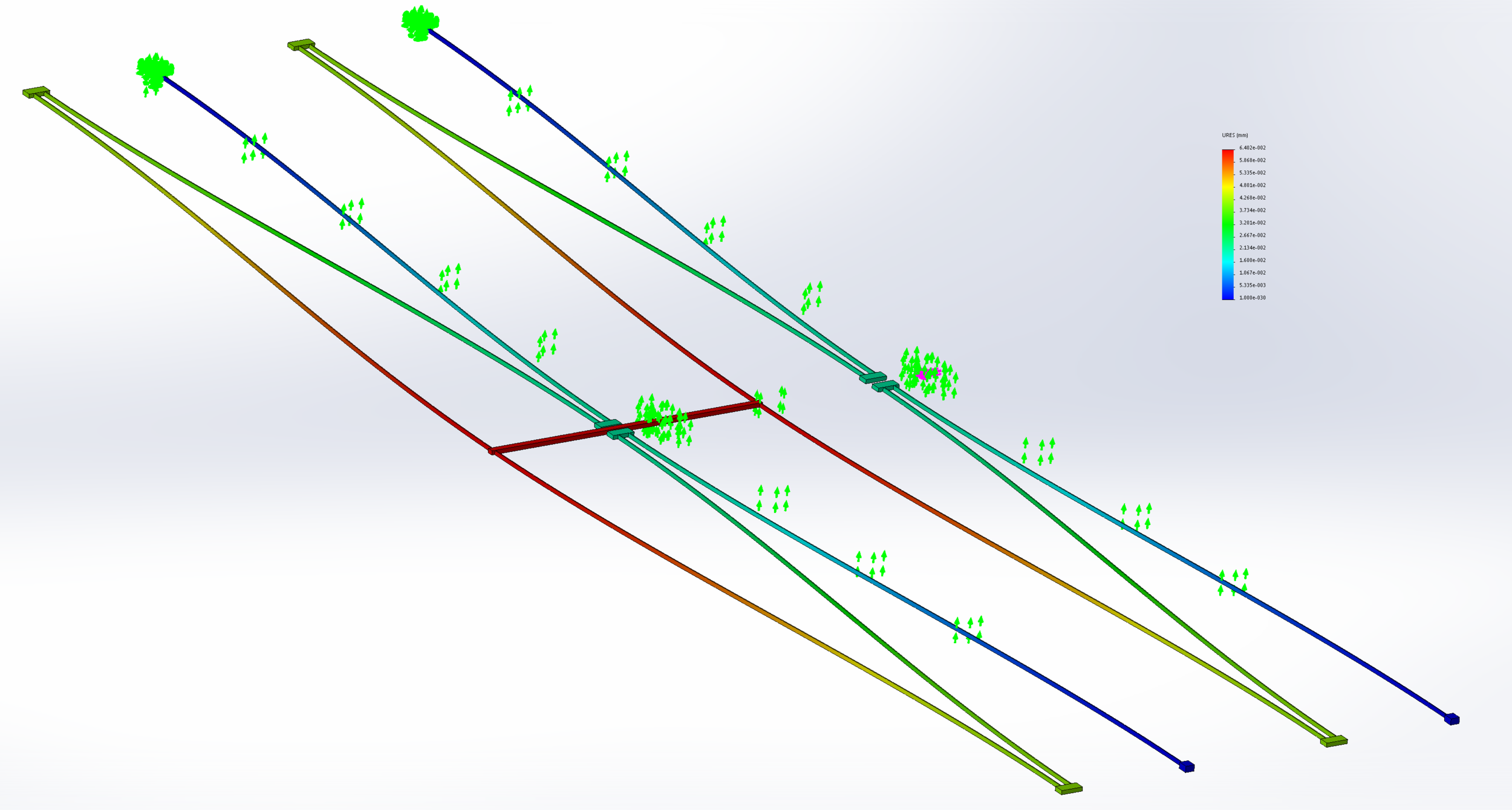 1 view of modelling motion of MEMS actuator