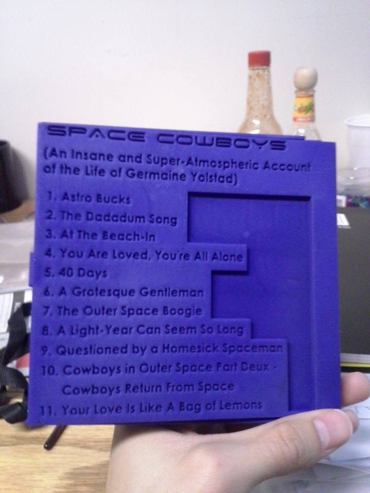 back of album cover