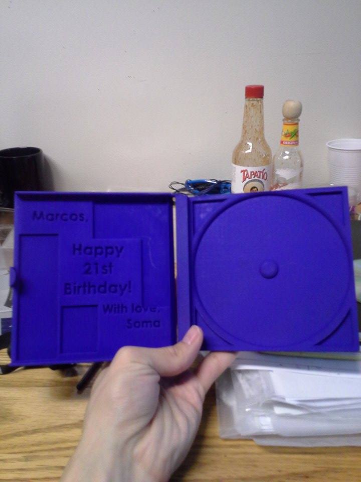 inside of album cover