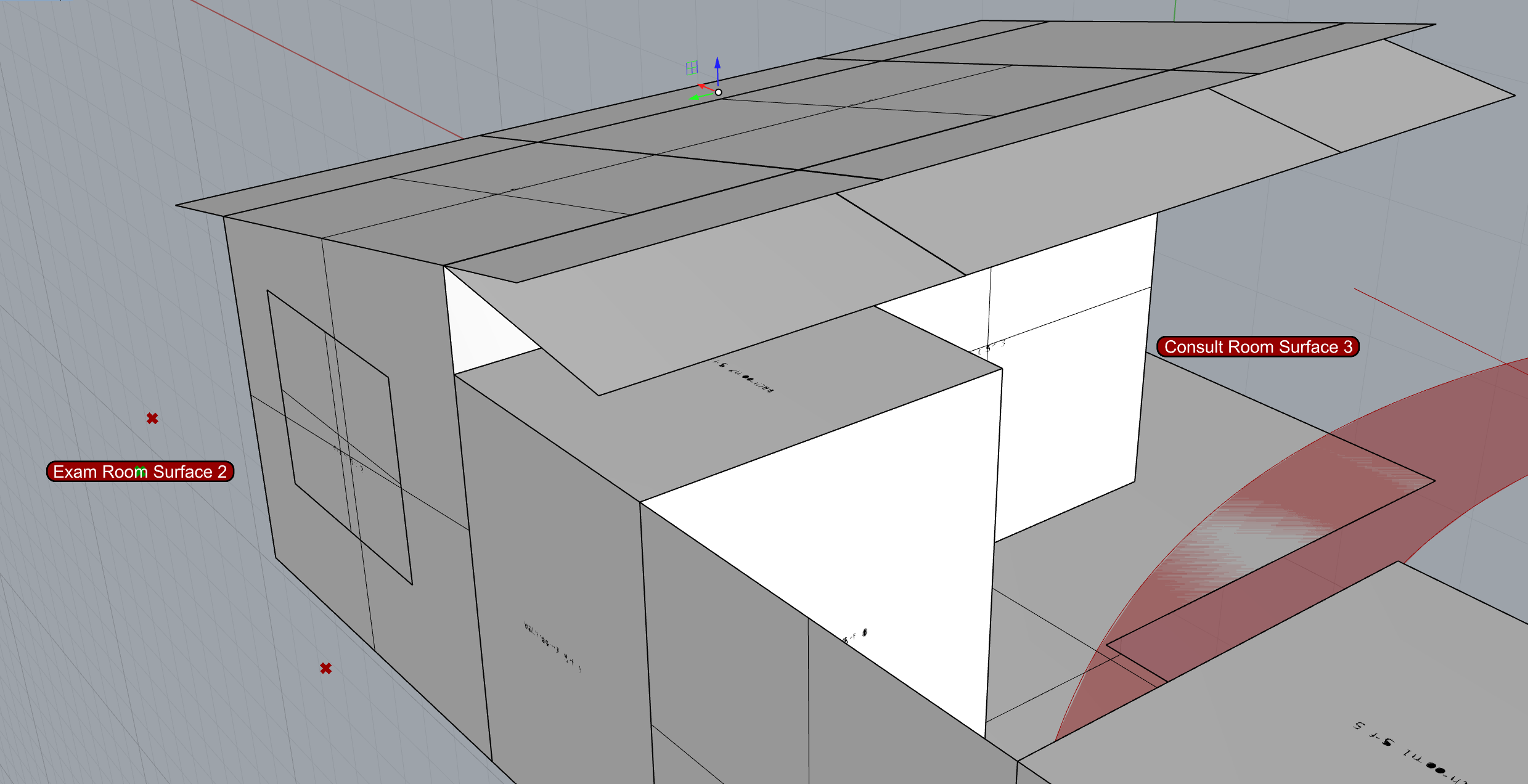 view 2 of rural healthcare center constructed in rhino