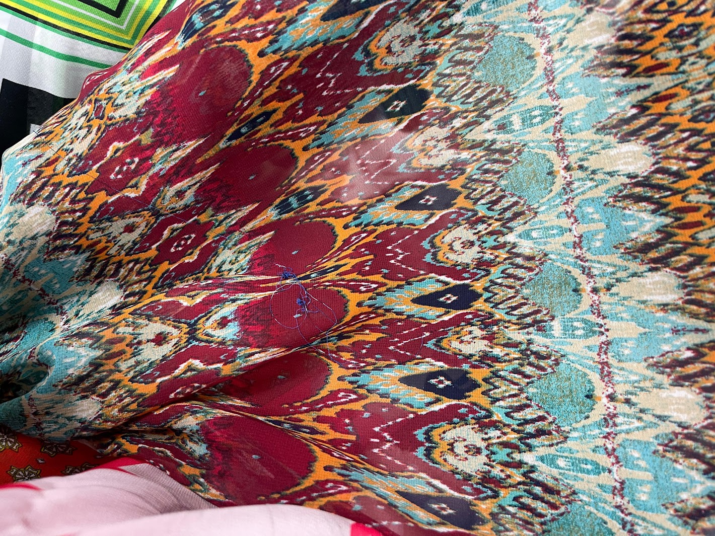 funky pattern fabric